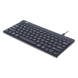 RGOCOITWDBL Tastiera Ufficio USB QWERTY Italiano Nero