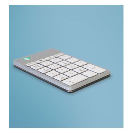 RGOCONMWLWH Tastierino Numerico Computer Portatile Bluetooth Bianco