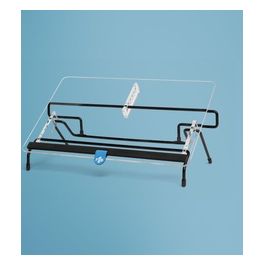 RGODOFRTR Porta Documenti Acrilico Acciaio Trasparente/Nero