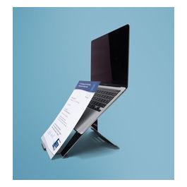 RGORIDOCBL Supporto per Laptop Nero 22"