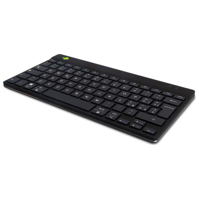 immagine di Ergonomica r-go compact break, tastiera compatta con software break, qwerty (it), bluetooth, nero