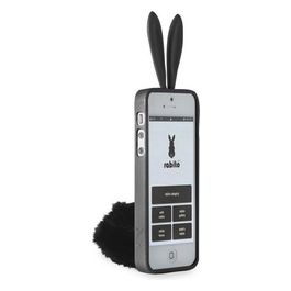 custodia con orecchi e coda per iPhone 5 Black