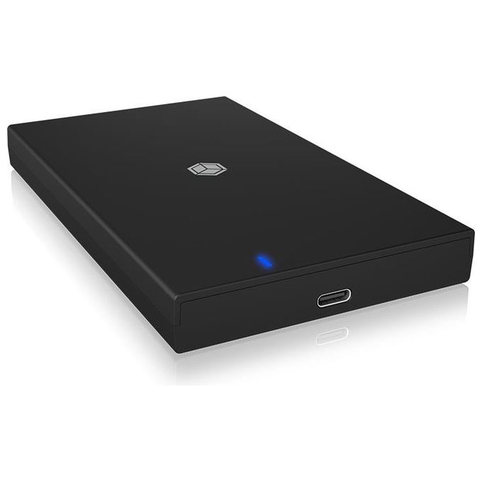 RaidSonic ICY BOX IB-200T-C3 Contenitore di Unita' di Archiviazione Box Esterno HDD-SSD Nero 2.5
