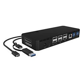 ICY BOX IB-DK2254AC Docking Station Cablato USB 3.2 Gen 2 Type-C Nero
