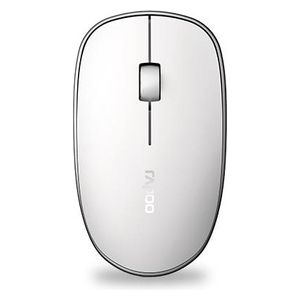 Rapoo M200 Mouse Wireless Silenzioso Bluetooth Usb 1300 DPI Bianco
