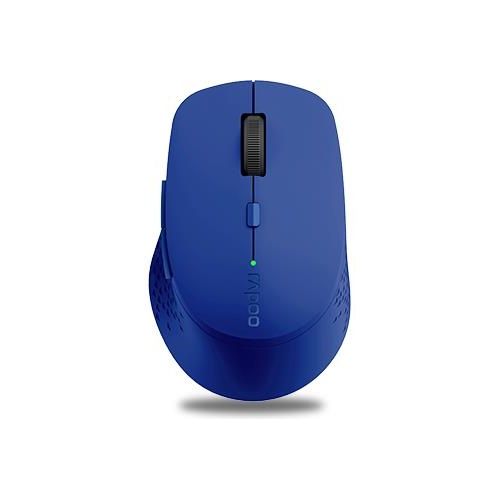 Rapoo M300 Mouse Wireless Silenzioso Bluetooth Usb Multi-Modalita' 1600 DPI Blu