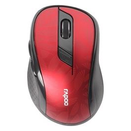 Rapoo M500 Mouse Wireless Multi-Mode Rosso Scuro