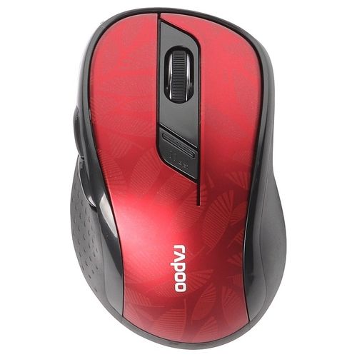 Rapoo M500 Mouse Wireless Multi-Mode Rosso Scuro