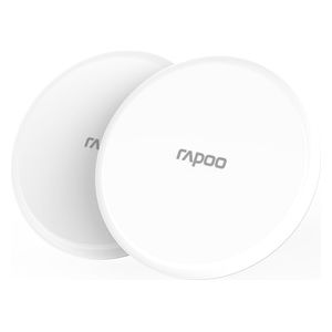 Rapoo XC105 Set 2 Pezzi Caricatore QI Wireless Bianco