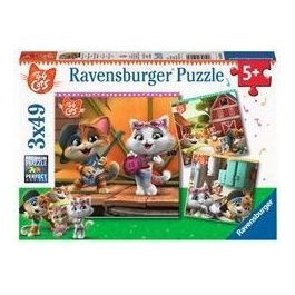 Ravensburger 05013 - Puzzle 3X49 Pz - 44 Gatti