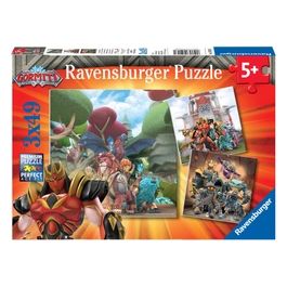 Ravensburger 05016 - Puzzle 3X49 Pz - Gormiti