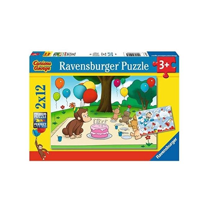Ravensburger 05018 - My First Puzzle 2X12 Pz - George
