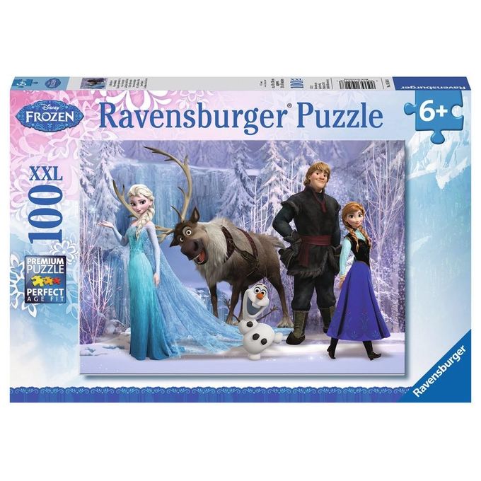 Ravensburger 105168 Frozen La Regina delle Nevi Puzzle 100 Pezzi XXL