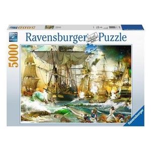 Ravensburger 13969 - Puzzle 5000 Pz - Battaglia In Alto Mare