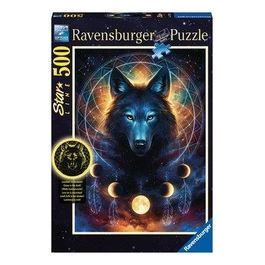 Ravensburger 13970 - Puzzle 500 Pz - Lupo Splendente