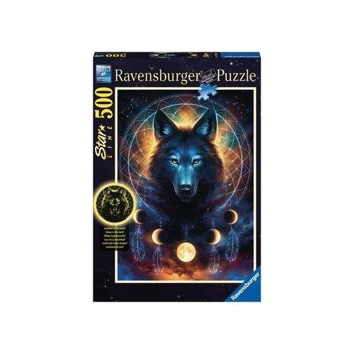 Ravensburger 13970 - Puzzle 500 Pz - Lupo Splendente