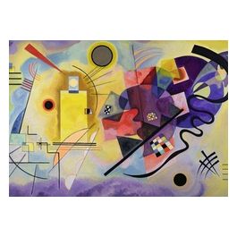 Ravensburger 14848 - Puzzle 1000 Pz - Kandinsky. Wassily: Yellow. Red. Blue