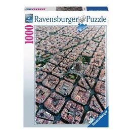 Ravensburger 15187 - Puzzle 1000 Pz - Barcelona Vista DallAlto