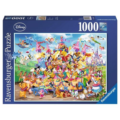 Ravensburger 19383 - Puzzle 1000 Pz - Fantasy - Carnevale Disney