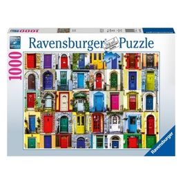 Ravensburger 19524 - Puzzle 1000 Pz - Fantasy - Porte Del Mondo