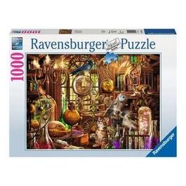 Ravensburger 19834 - Puzzle 1000 Pz - Fantasy - Laboratorio Di Merlino