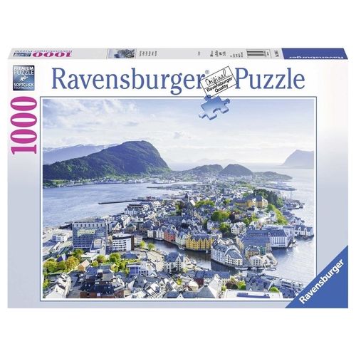 Ravensburger 19844 - Puzzle 1000 Pz - Vista Su Alesund