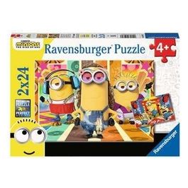 Ravensburger 2 Puzzle di 24 Pezzi Minions