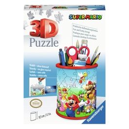 3D Puzzle Portapenne di Super Mario