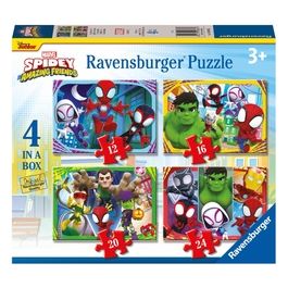 4 Puzzle in 1 Spidey