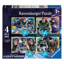4 Puzzle in 1 Disney Lightyear