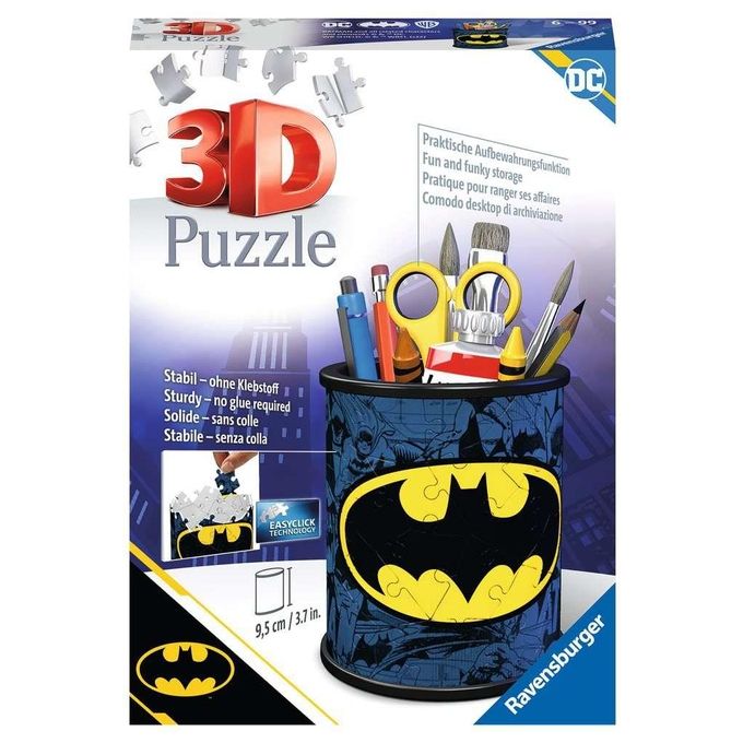 Ravensburger - 3D Puzzle Portapenne Pacman, 54 Pezzi, 6+ Anni -  Ravensburger - Portapenne - Puzzle 3D - Giocattoli