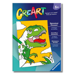 CreArt Carta Magica Spaventosi Dinosauri