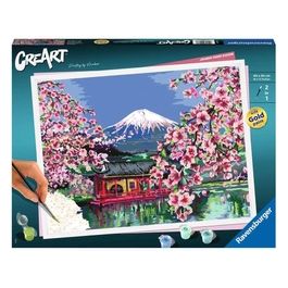 Ravensburger CreArt Premium la Fioritura dei Ciliegi in Giappone