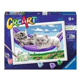 CreArt Serie D Gattini sull'Amaca Dipingere 9 Anni