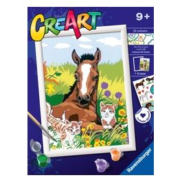 CreArt Serie D Classic Puledro con Gattini