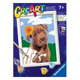 CreArt Serie E Classic Cucciolo con Fiore