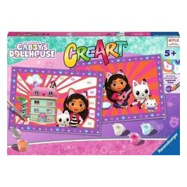 CreArt Serie Junior: 2 X Gabby's Dollhouse