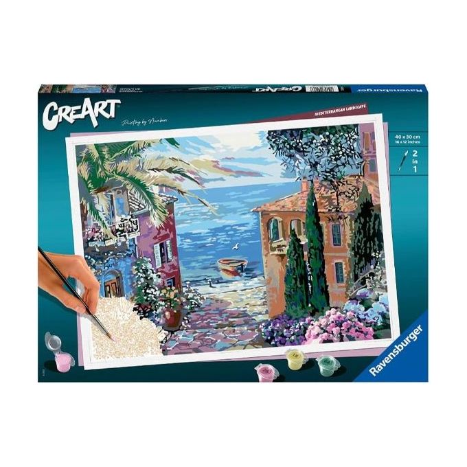Ravensburger CreArt Serie Premium B Paesaggio Mediterraneo
