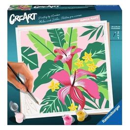 CreArt Serie Trend Quadrati - Tropical Plants