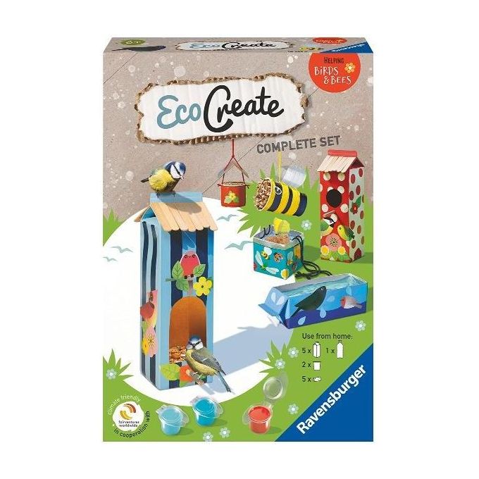 Ravensburger EcoCreate Midi Api e Uccelli