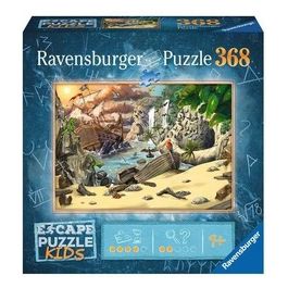 Ravensburger Escape Puzzle Kids da 368 Pezzi L'Avventura dei Pirati