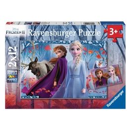 Ravensburger Frozen 2 Puzzle 2x12 Pezzi