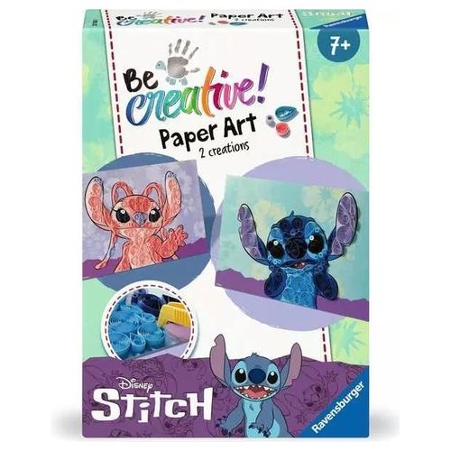 Ravensburger Gioco Creativo Be Creative Paper Art 2 Creations Stitch