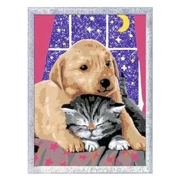 Gioco Creativo Creart Amici Pelosi con Glitter