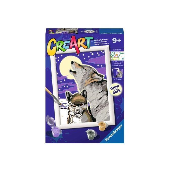 Ravensburger Gioco Creativo Creart Cuccioli di Leopardo