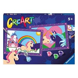 Gioco Creativo Creart Junior 2 Tavole Unicorni