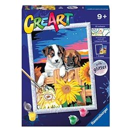 Gioco Creativo Creart Cagnolini con Girasoli