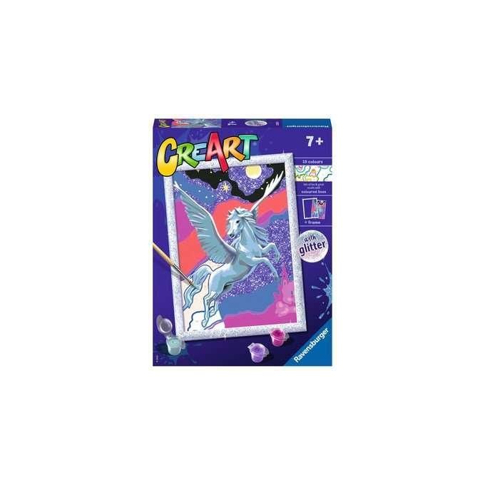 Image of Ravensburger Gioco Creativo Ravensburger 20267 Creart Pegaso Scintillante