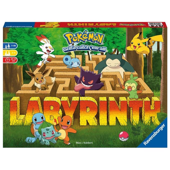 Image of Ravensburger Gioco di Societa' Pokemon Labyrinth Board