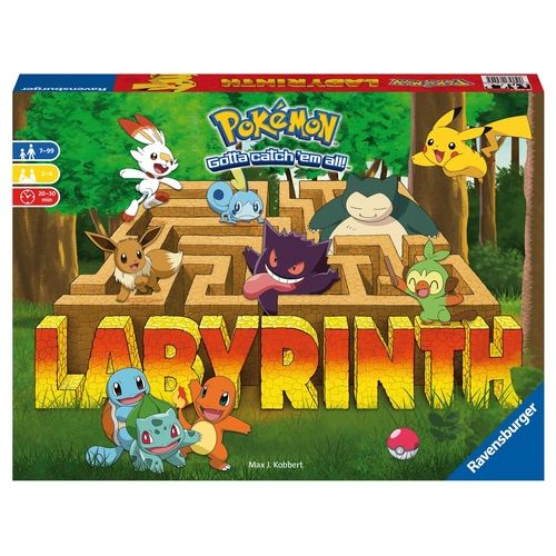 Ravensburger Gioco di Societa' Pokemon Labyrinth Board